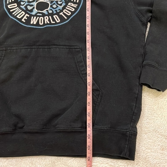Ed Sheeran Divide World Tour Concert Hoodie Sweatshirt Black Size L - Picture 5 of 9
